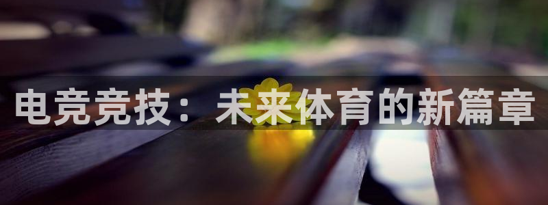 必赢电竞最新比赛：电竞竞技：未来体育的新篇章
